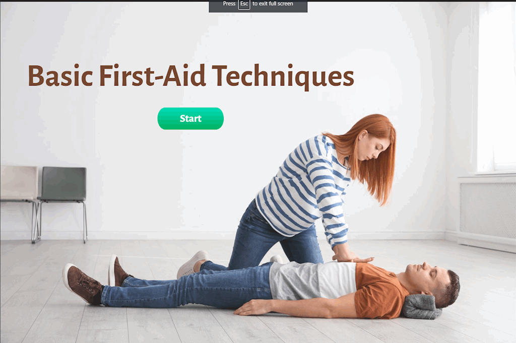 Online First Aid At Work Course Reed Co Uk