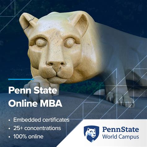 Online Mba Webinar Penn State World Campus