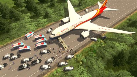 Oops An Airplane Made Emergency Landing On Highway R Citiesskylines