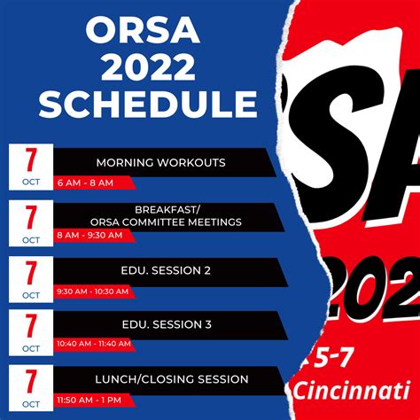 Orsa Conference Know Before You Go
