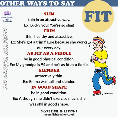 Other Ways To Say Fit My Lingua Academy