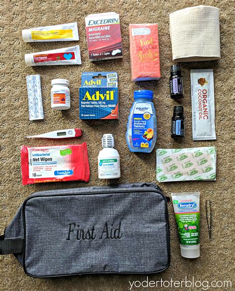 Packing A First Aid Kit For International Travel Yodertoterblog