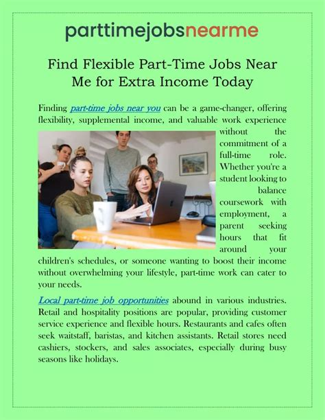 Part Time Jobs With Flexible Hours Near Me News