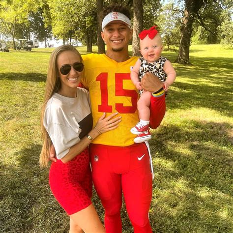 Patrick Mahomes And Brittany Matthews Share Sweet New Photos Of Baby
