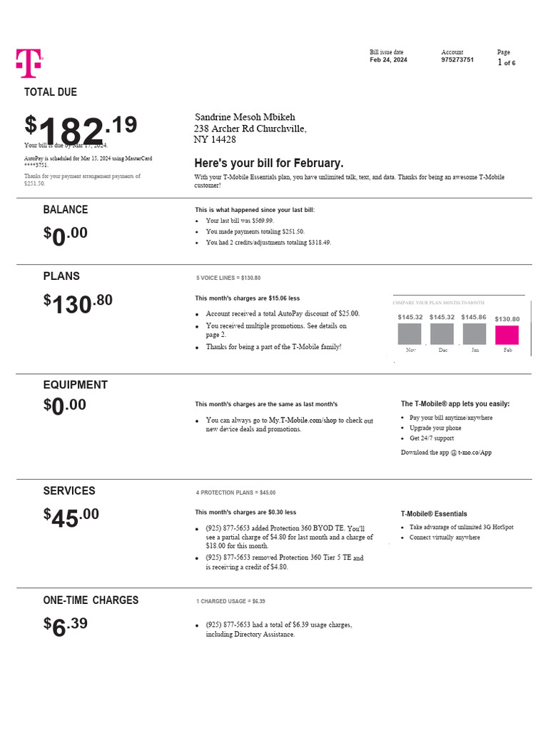 Pay Tmobile Bill Online Guest