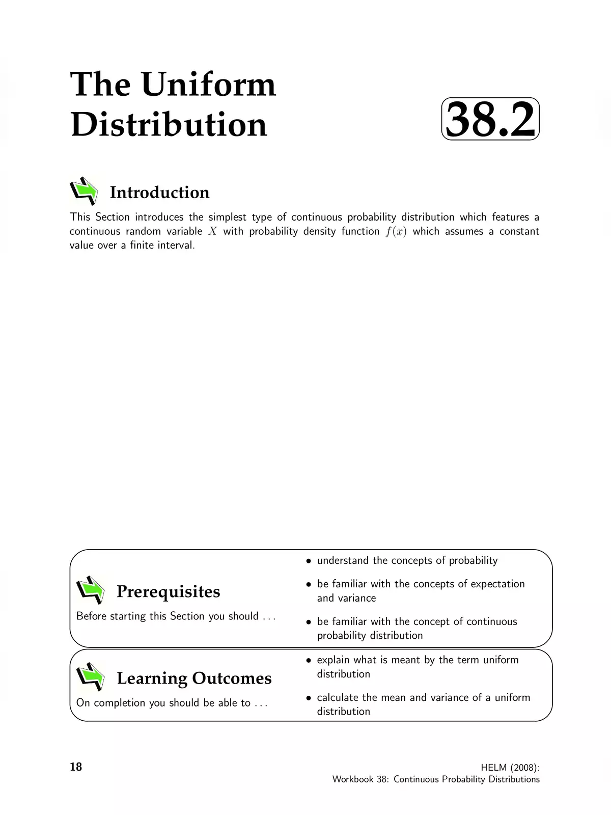 Uniform Distribution PDF Explained