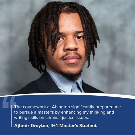 Penn State Abington On Linkedin Ahjmir Drayton S Undergraduate