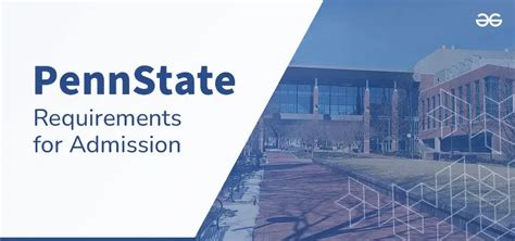 Penn State Admissions Portal Access