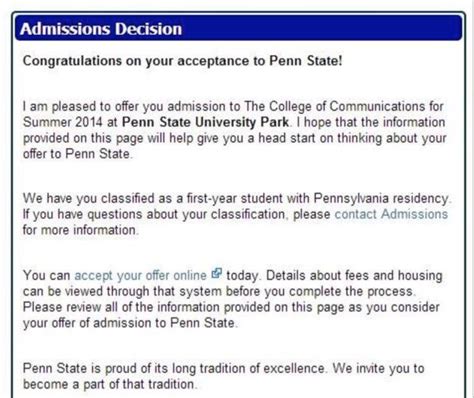 Penn State Application Portal Guide