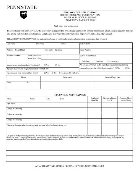 5 Tips Penn State Application