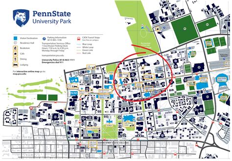Penn State Campus Map Guide