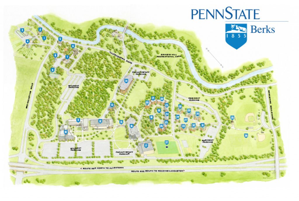 Penn State Campus Size Kirmi Yellowriverwebsites Within Penn State