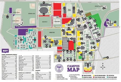 Penn State Parking Lot Map Ideal Gcu Map Collection Of Map Pictures