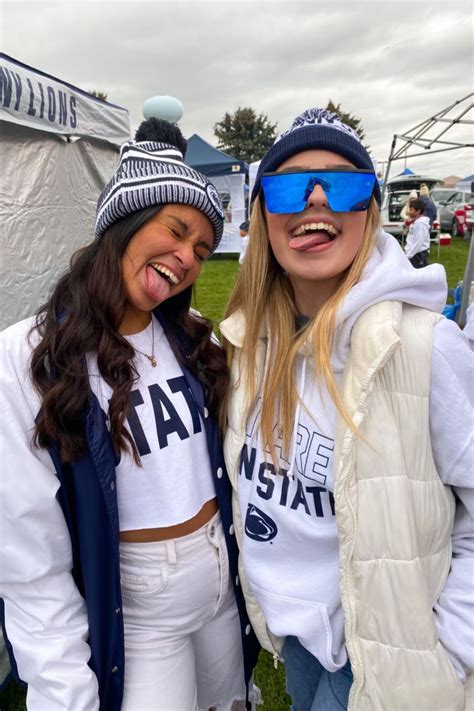 Penn State White Out Penn State White Out College Gameday Outfits