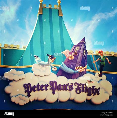 Peter Pan S Flight Disney World Florida Hi Res Stock Photography And