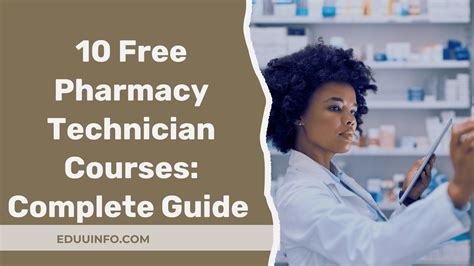 Online Pharmacy Technician Course