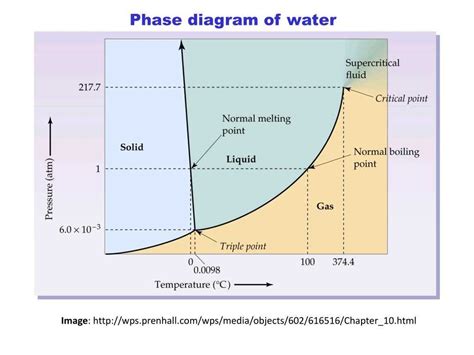 Phase Diagram Water