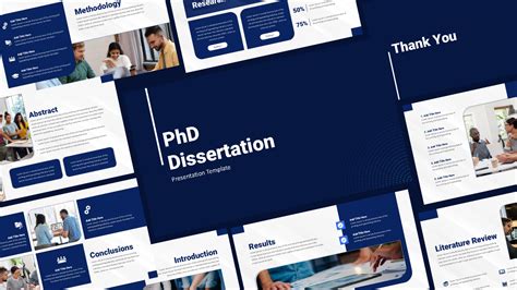 Phd Dissertation Powerpoint And Google Slides Template Ppt Slides