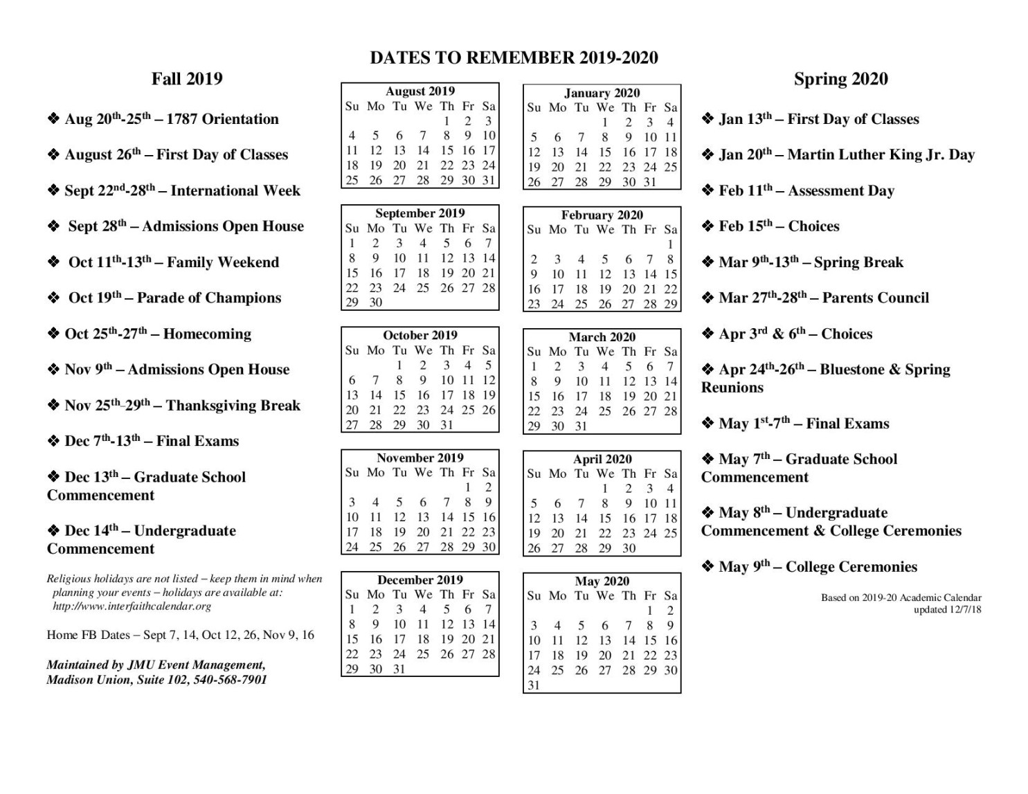 Pitt University Academic Calendar Printable Calendars At A Glance