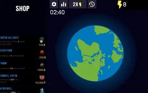 Planet Clicker 2 Juega Gratis En Hahagames