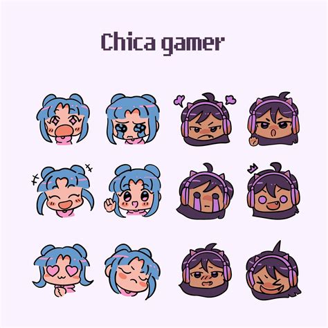 Plantillas De Emotes Twitch Canva