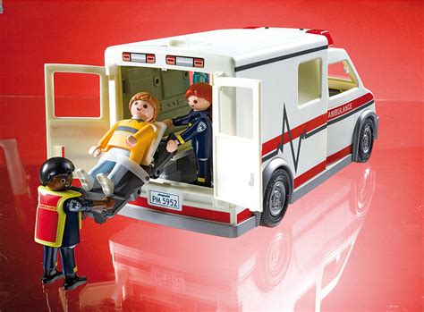 Playmobil Rescue Ambulance Playset Playsets Amazon Canada