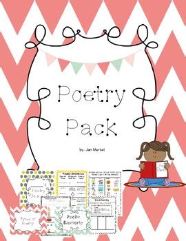 Poetry Pack Common Core Aligned Activities For Reading And Writing