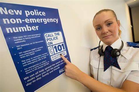 Police Bosses Urge More People To Use Non Emergency 101 Number