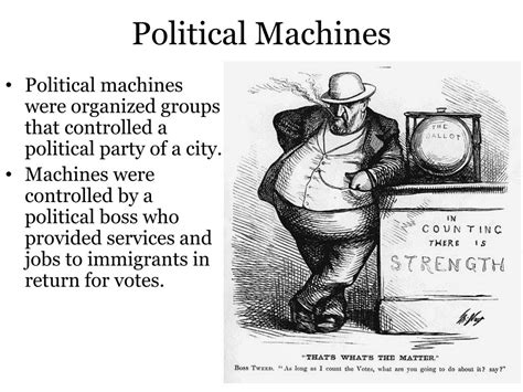 5 Ways Political Machines Worked