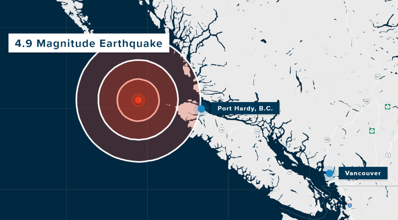 Port Hardy Earthquake Detected Citynews Vancouver