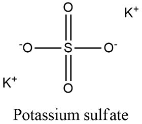 Potassium Sulfate Formula