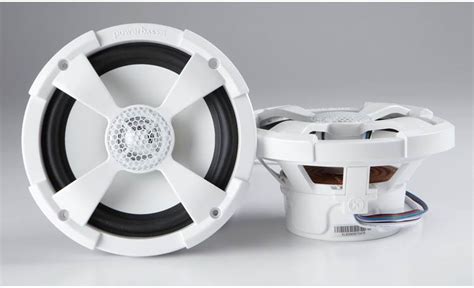 Powerbass Xl 62M 6 1 2 2 Way Marine Speakers With Built In Led Lights