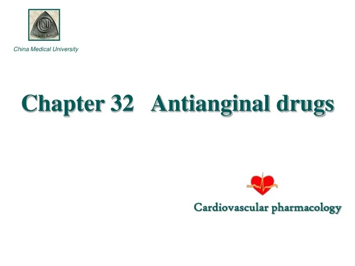 Ppt Antianginal Drugs Powerpoint Presentation Free Download Id 2330350