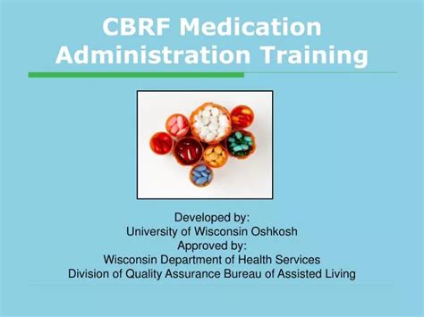 Ppt Cbrf Medication Administration Training Powerpoint Presentation