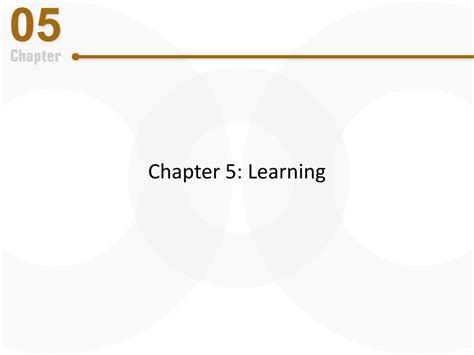 Ppt Chapter 5 Learning Powerpoint Presentation Id 4902267