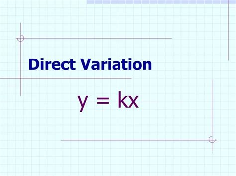 Ppt Direct Variation Powerpoint Presentation Free Download Id 6298892