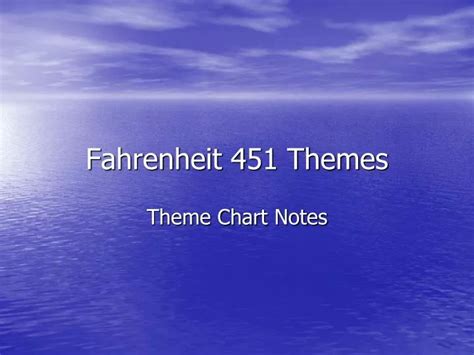 Ppt Fahrenheit 451 Themes Powerpoint Presentation Free Download Id