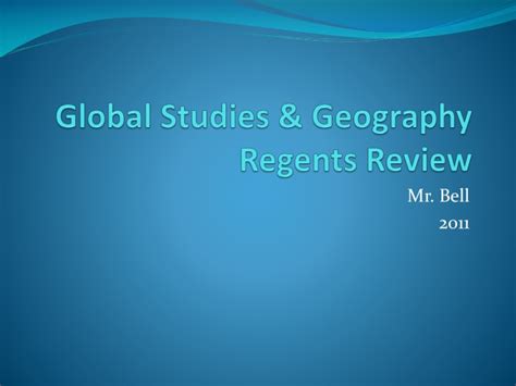 Ppt Global Studies Geography Regents Review Powerpoint Presentation