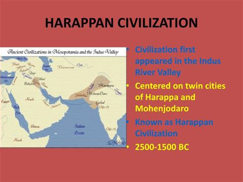 Ppt Harappan Civilization Powerpoint Presentation Id 265756