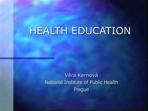Ppt Health Education Powerpoint Presentation Free Download Id 5524674