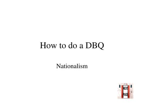 Ppt How To Do A Dbq Powerpoint Presentation Free Download Id 6736003