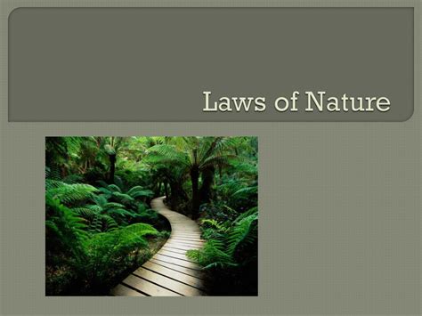 Ppt Laws Of Nature Powerpoint Presentation Id 2742640