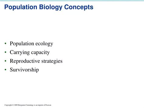 Ppt Population Biology Concepts Powerpoint Presentation Free