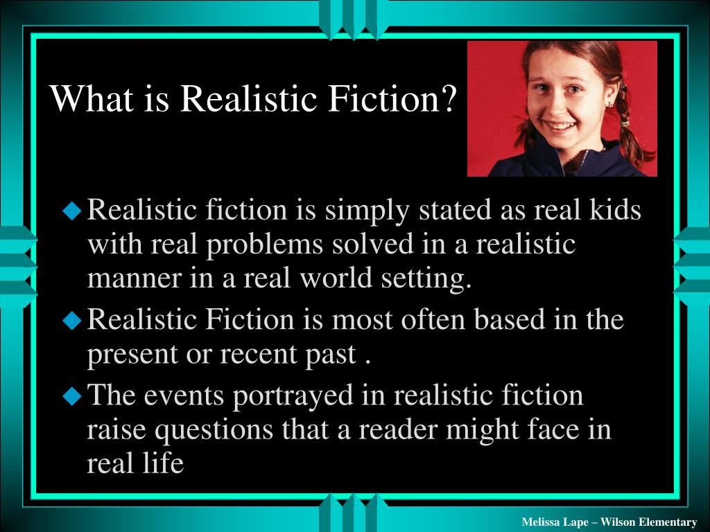 Ppt Realistic Fiction Powerpoint Presentation Free Download Id 2791099