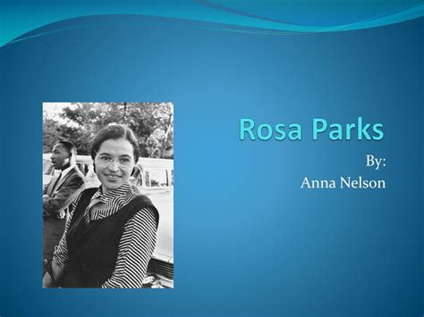 Ppt Rosa Parks Powerpoint Presentation Id 2152228