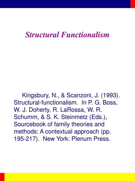 Ppt Structural Functionalism Powerpoint Presentation Free Download