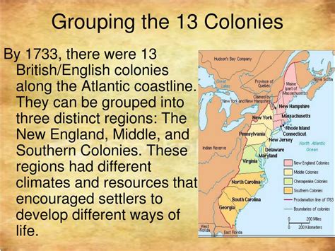 Ppt The Original 13 Colonies Powerpoint Presentation Free Download