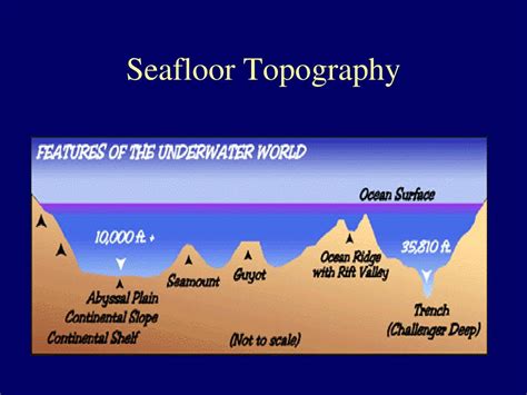 Ppt Topography Of The Seafloor Notes Powerpoint Presentation Free