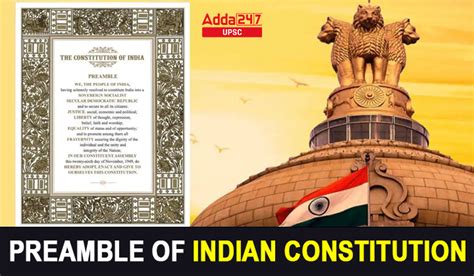 Preamble Of Indian Constitution Meaning Sources And Facts
