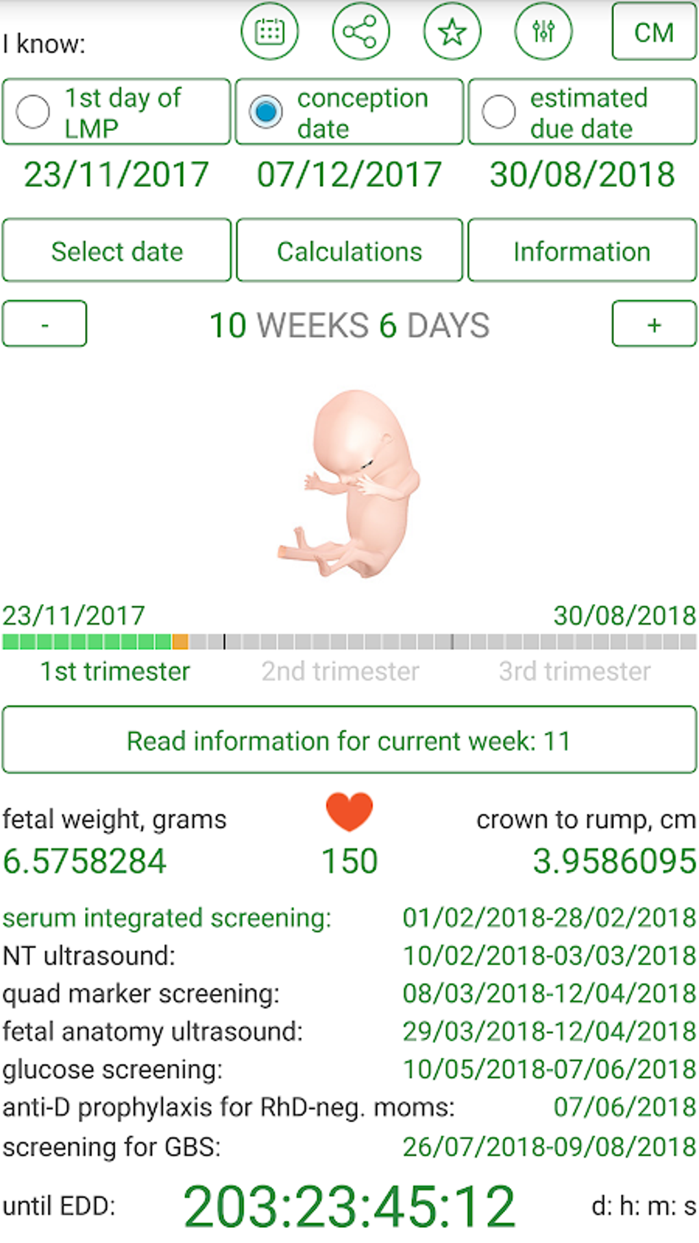 Pregnancy Calendar Week By Week Based On Due Date Hugh K Guillory